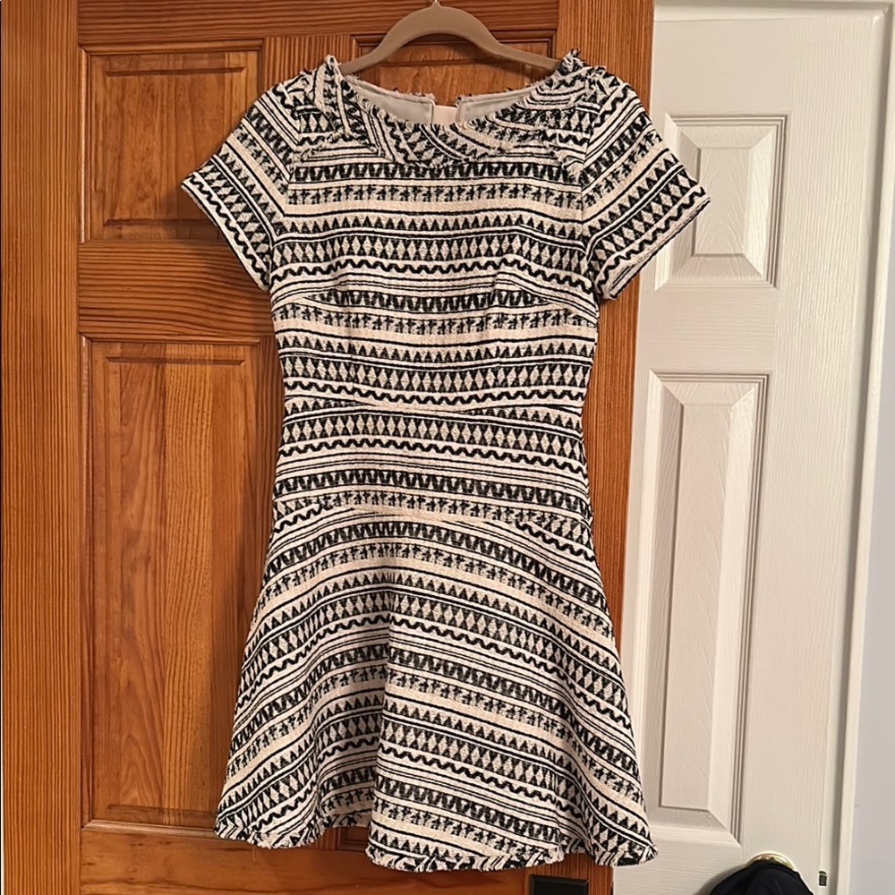 Black and White Striped Dress from banana republic size 2.